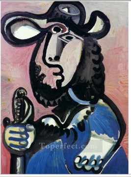 Mosquetero 1972 Pablo Picasso Pinturas al óleo
